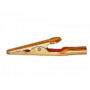 Large Solid Copper Alligator Clips (4 pack) 2-inch Rated for 10a and 1