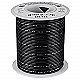  Consolidated Wire 22 AWG (Gauge) Black Solid Hook-Up Wire 100 ft