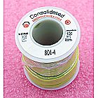  Consolidated Wire 22 AWG (Gauge) Yellow Solid Hoo