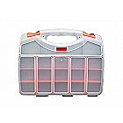 Double Sided Parts Storage Organizer Carrying Case - 36 Compartments