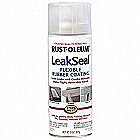 Rust-oleum Leak Seal Flexible Rubber Coating Black, White, & Clear